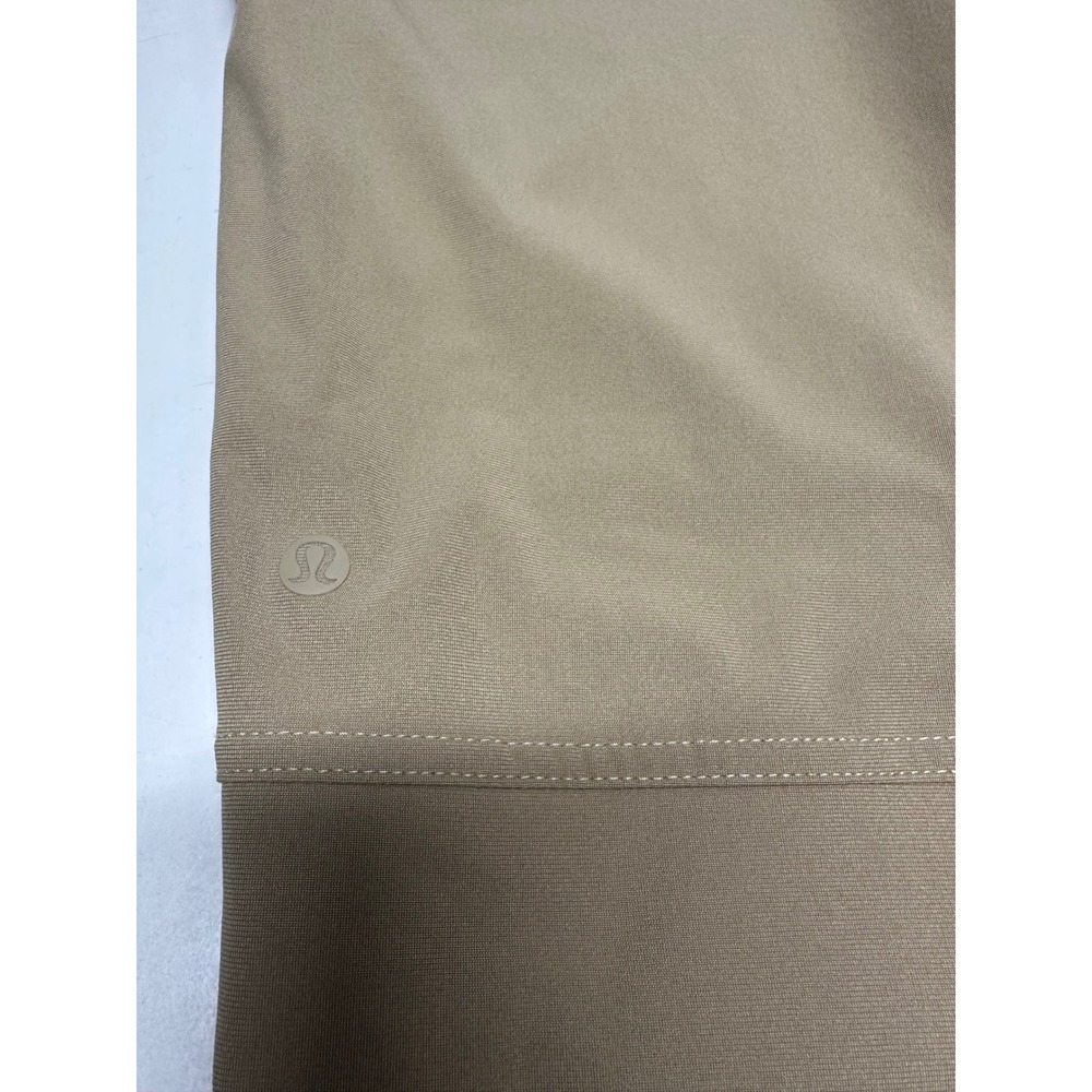 Lululemon ABC Pant Classic Fit Warpstreme Tan Khaki Mens 36x33 Five Pocket